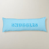 「スナグルズ」ライトブルー ボディピロー (裏面)
