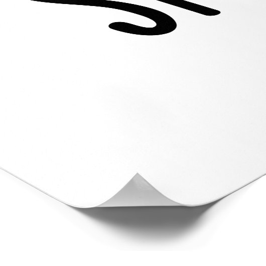 スナグルナゲおもしろいットカップルのパン ポスター (角)