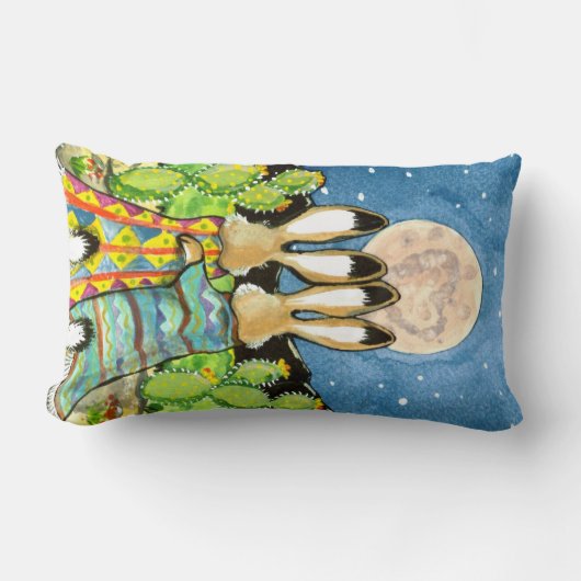 スナグルバニーズ南西ロマンチック枕 ランバークッション (正面)