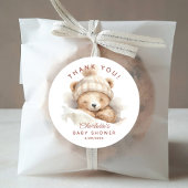 スナグルベビーシャワーありがとう ラウンドシール