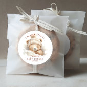 スナグルベビーシャワーありがとう ラウンドシール