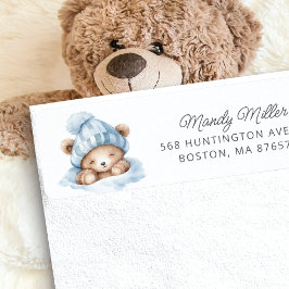 スナグルベビーシャワー住所 シール