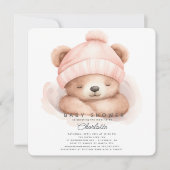 スナグルベビーシャワー招待状 招待状 (正面)