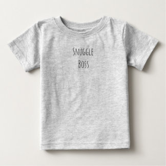 スナグルボス 面白いベビーシャツ - かわいい赤ちゃん服 ベビーTシャツ