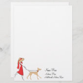 スナジードッグウォーカー レターヘッド (正面/裏面)