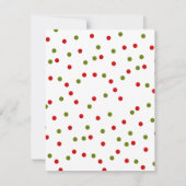 スナジー・シンディグ・クリスマス 招待状 (裏面)