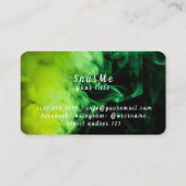 スナスショップタバコVapeスモークCBD油 名刺 (裏面)