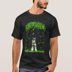 スナチョーザードッグアイリッシュグリーンシャームロックCSt patricks Tシャツ