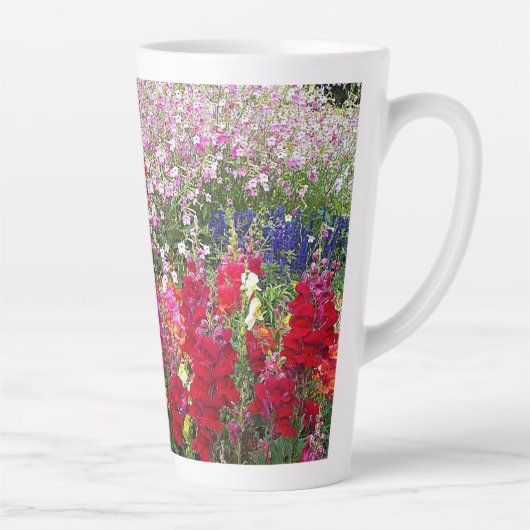 スナッカラフルドラゴンガーデンフローラ カフェラテマグ (右)