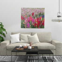 スナッカラフルドラゴンガーデンフローラ タペストリー