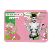 スナックな休暇のマグネット今日は何日だ? マグネット (横)