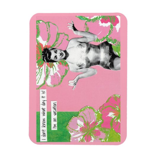 スナックな休暇のマグネット今日は何日だ? マグネット (縦)