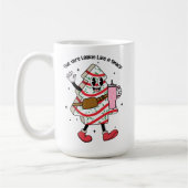 スナックのように見てここに – Boujeeクリスマス コーヒーマグカップ (左)