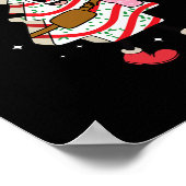 スナックのクリスマスのようなBoojeeここで見ておもしろい ポスター (角)