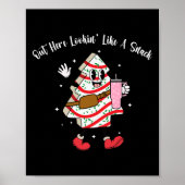 スナックのクリスマスのようなBoojeeここで見ておもしろい ポスター (正面)