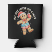 スナックのクリスマスのクリスマスのように見えるおもしろいこの外 缶クーラー (正面)