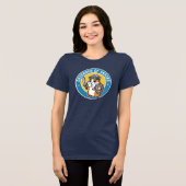 スナックの守護者ハムスター トライブレンドTシャツ (正面全面)