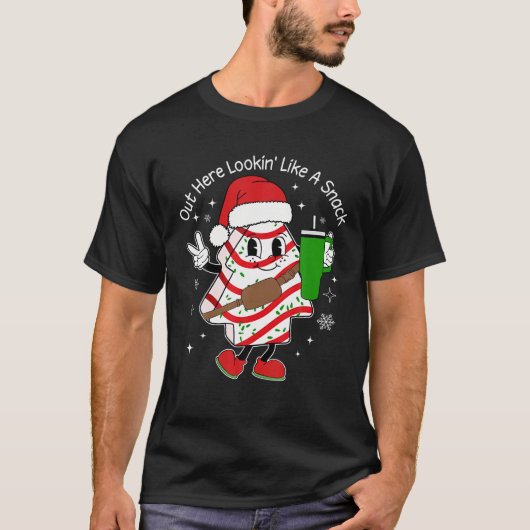 スナックスタンリーのタンブラークリスマスのように Tシャツ (正面)