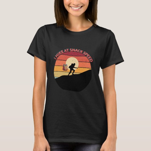 スナックスピードでハイキング CHILL TRAIL WALKER TEE Tシャツ (正面)