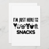 スナックス・ファミリー・バケーションのご案内 招待状 (正面/裏面)