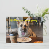 スナックタイムコーヒー招待状 招待状 (スタンド正面)