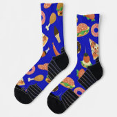 スナックタイムブルー ソックス (左)