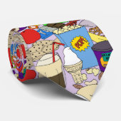 スナックタイム紫のネクタイ ネクタイ (ロール)