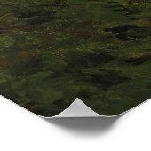 スナックタイム（草の上に横たわる甘い若い女の子） ポスター (角)