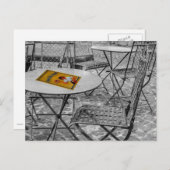 スナックバー屋外テーブル ポストカード (正面/裏面)