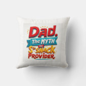 スナックプロバイダパパピローおもしろい- Couch Decor Gift クッション (裏面)