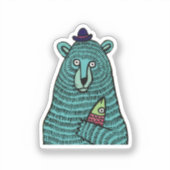 スナックベア シール (正面)