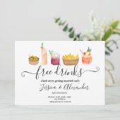 スナックモダンカクテルの水彩保存日付 (スタンド正面)