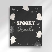 スナック不気味ハローウィンパーティ標識 ポスター