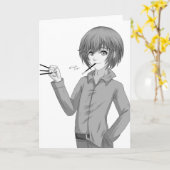 スナック時間 カード (黄色い花)