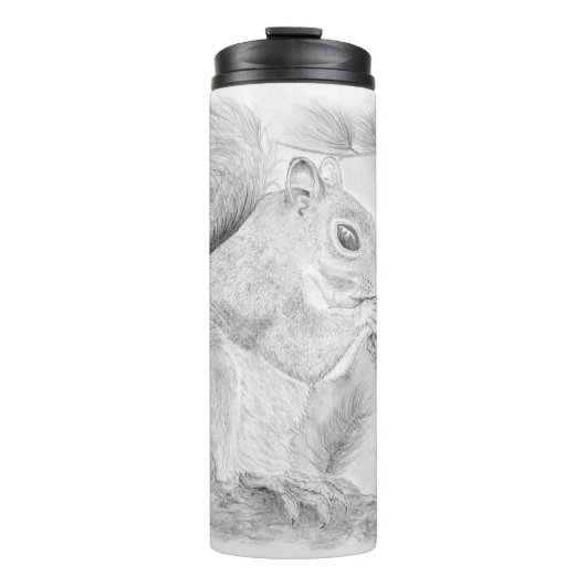 スナック熱タンブラーをかむリス タンブラー (正面)