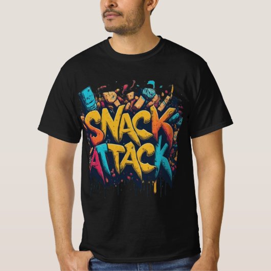スナック発作 Tシャツ (正面)