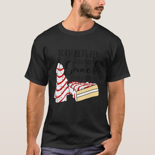 スナック&のように見える間に食べ引き裂かれる Tシャツ (正面)