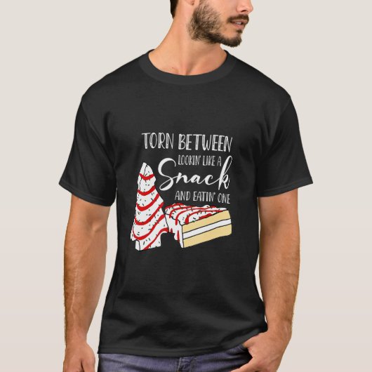 スナック&のように見える間に食べ引き裂かれる Tシャツ (正面)