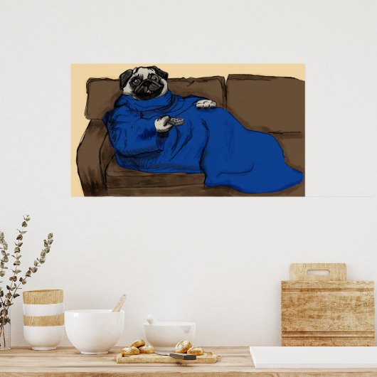 スナッグパグ ポスター (キッチン)