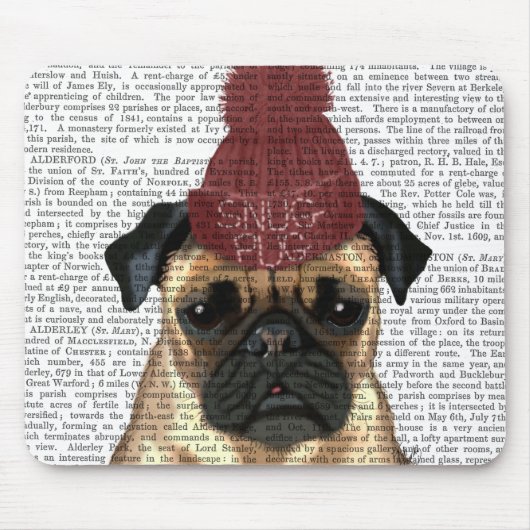 スナッグパグ マウスパッド (正面)