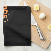 スナッグルスクワッドNICUナース新生児ナースハロウィーン キッチンタオル (四つ折り)