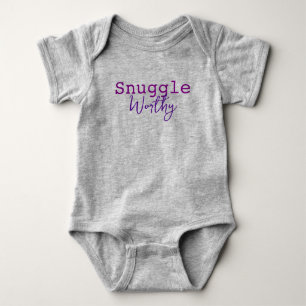 スナッグル乳児TシャツHAMbyWG ベビーボディスーツ