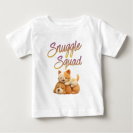 スナッグル・スクワッド ベビーTシャツ