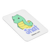 スナット（スネーク+猫）かわいいフレキシブルマグネット マグネット (右側)