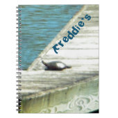 スナッパーカメ波止場 ノートブック (正面)