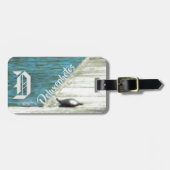 スナッパーカメ波止場 ラゲッジタグ (正面横)