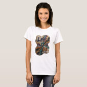 スナッピーシルバー LET IT BE オリジナルTシャツ Tシャツ (正面フル)