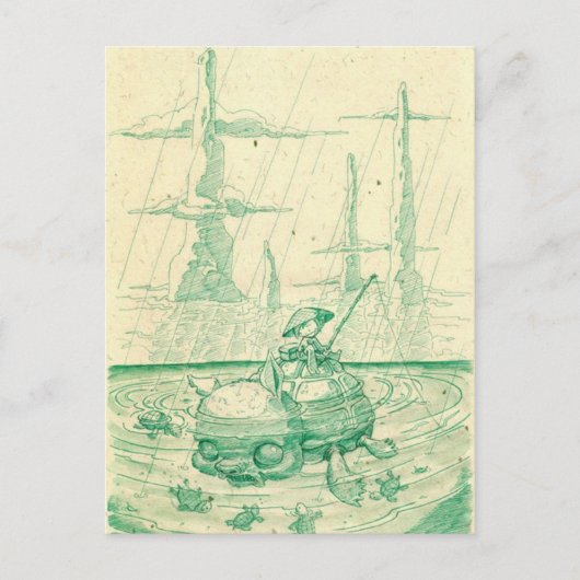 スナッピー・フィッシング ポストカード (正面)