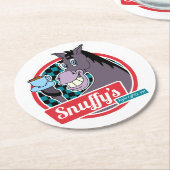スナッフィー公式コースター ラウンドペーパーコースター (アングル)