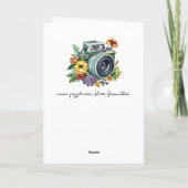 スナップお前の誕生日だ！ カード (裏面)